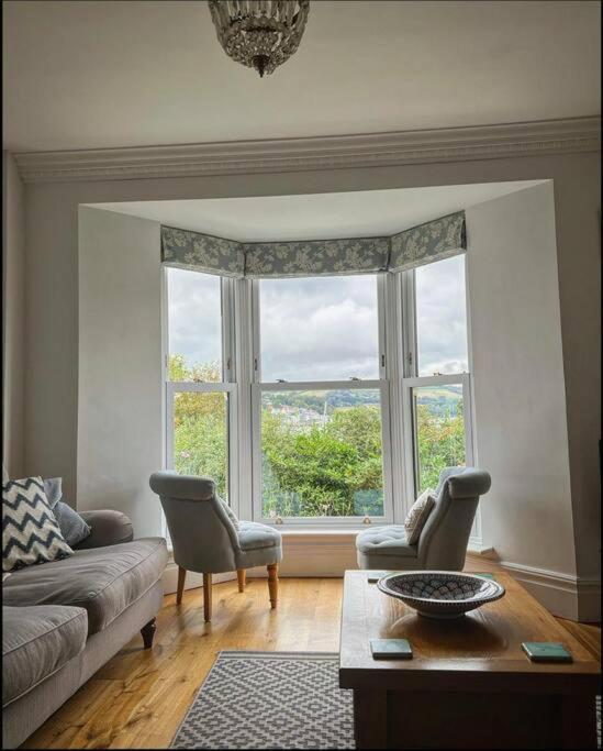 Hazel Bank Holiday Overlooking The River Dart Kingswear Exterior foto